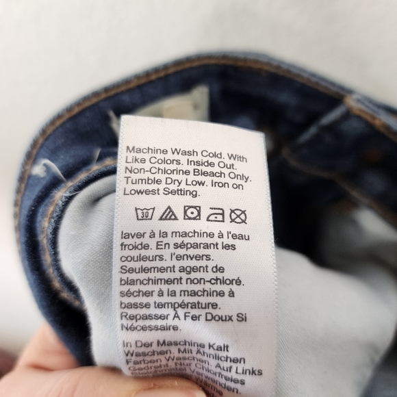 Madewell Moreaux Wash Curvy High-Rise Skinny Jeans 28 - Picture 8 of 9